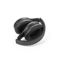 Vue Casque audio pliable en 59% rABS avec ANC - Bettencourt de couleur noir| Krokrodeal