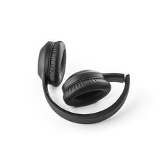 Vue Casque audio pliable en 59% rABS avec ANC - Bettencourt de couleur noir| Krokrodeal
