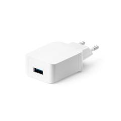 Vue Chargeur USB en ABS - Houston de couleur blanc| Krokrodeal