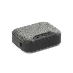 Vue Haut parleur portatif en ABS avec microphone - Teds de couleur gris| Krokrodeal