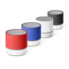 Vue générale Haut parleur portatif en ABS avec microphone - Perey | Krokrodeal