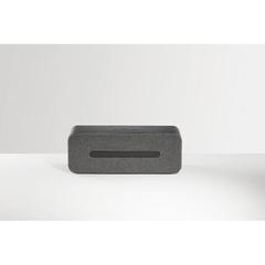 Vue Haut-parleur portable avec microphone THUNDER - Thunder de couleur gris| Krokrodeal