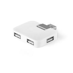 Vue Hub USB 2'0 avec 4 ports - Jannes de couleur blanc| Krokrodeal