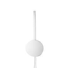 Vue Casque audio ajustable - Volta de couleur blanc| Krokrodeal