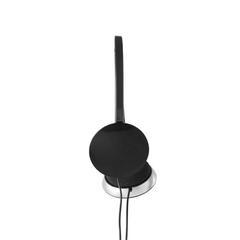 Vue Casque audio ajustable - Volta de couleur noir| Krokrodeal