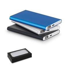 Vue générale Batterie portable en aluminium avec capacité de 4000mAh - Marcet | Krokrodeal