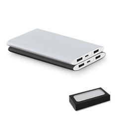 Vue générale Batterie nomade en aluminium de 7200 mAh - Nobel | Krokrodeal