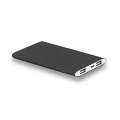 Vue Batterie nomade en aluminium de 7200 mAh - Nobel de couleur noir| Krokrodeal
