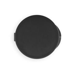 Vue Ecouteurs avec câble en ABS - Germain de couleur noir| Krokrodeal
