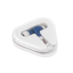 Vue Ecouteurs avec câble - Faraday de couleur bleu| Krokrodeal