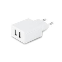 Vue générale Adaptateurs USB deux sorties en ABS - Redi | Krokrodeal