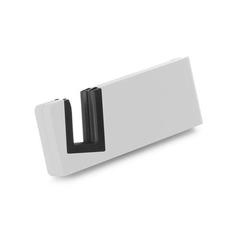 Vue Support téléphone - Hooke de couleur blanc| Krokrodeal
