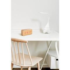 Vue générale Horloge de table en MDF - Darwin | Krokrodeal
