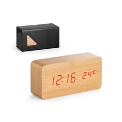 Vue générale Horloge de table en MDF - Darwin | Krokrodeal