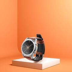 Vue générale Montre intelligente avec bracelet en PU - Impera | Krokrodeal