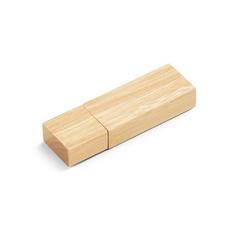 Vue Clé USB 8GB en bambou - Venter 8gb de couleur beige| Krokrodeal