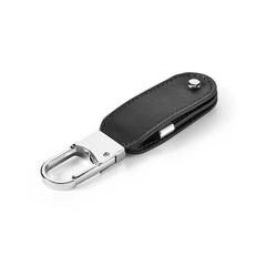 Clé 8GB en PU avec mousqueton - Bragg 8gb publicitaire pas cher