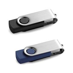 Vue générale Clé USB 32GB avec attache en métal - Claudius 32 gb | Krokrodeal