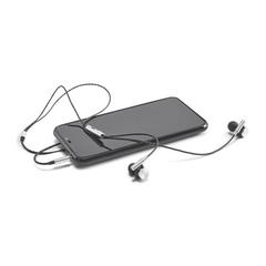 Vue Ecouteurs avec micro en metal et ABS - Vibration de couleur gris| Krokrodeal
