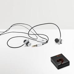 Vue générale Ecouteurs avec micro en metal et ABS - Vibration | Krokrodeal