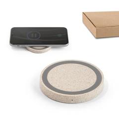 Vue générale Chargeur sans fil en ABS et fibre de paille de blé - Cuvier | Krokrodeal