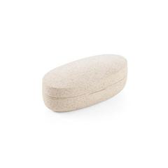 Vue Ecouteurs sans fil True Wireless en fibre de blé et PP - Fourier de couleur beige| Krokrodeal