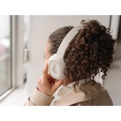 Vue générale Casque audio sans fil en ABS et fibre de paille de blé - Feynman | Krokrodeal