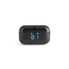 Vue Ecouteurs sans fil en ABS avec transmission BT 5'0 - Vibe de couleur noir| Krokrodeal