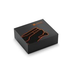 Vue Ecouteurs sans fil en ABS avec transmission BT 5'0 - Vibe de couleur noir| Krokrodeal
