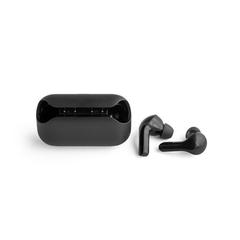 Vue Ecouteurs sans fil en ABS avec transmission BT 5'0 - Vibe de couleur noir| Krokrodeal