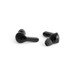 Vue Ecouteurs sans fil en ABS avec transmission BT 5'0 - Vibe de couleur noir| Krokrodeal
