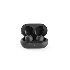 Vue Ecouteurs sans fil avec transmission BT 5'0 - Bass de couleur noir| Krokrodeal