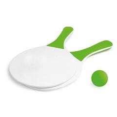 Vue Raquettes de plage en MDF - Filipinas de couleur vert| Krokrodeal