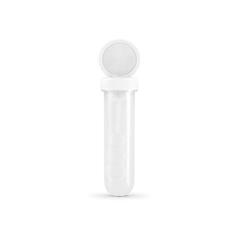 Vue Tube de bulles de savon en PP - Bubbly de couleur blanc| Krokrodeal