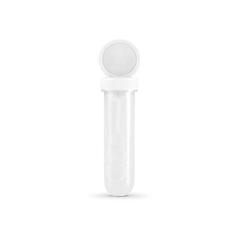 Vue Tube de bulles de savon en PP - Bubbly de couleur blanc| Krokrodeal