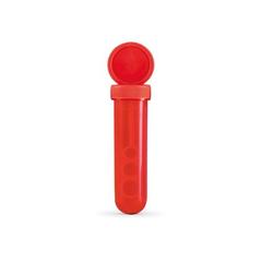 Vue Tube de bulles de savon en PP - Bubbly de couleur rouge| Krokrodeal