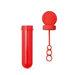 Vue Tube de bulles de savon en PP - Bubbly de couleur rouge| Krokrodeal