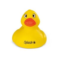 Vue Canard en caoutchouc PVC - Duck de couleur jaune| Krokrodeal