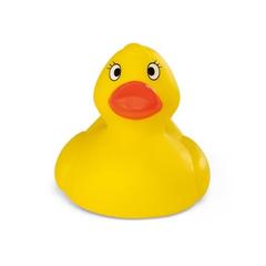 Vue Canard en caoutchouc PVC - Duck de couleur jaune| Krokrodeal