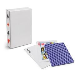 Vue 54 cartes à jouer - Cartes de couleur bleu| Krokrodeal