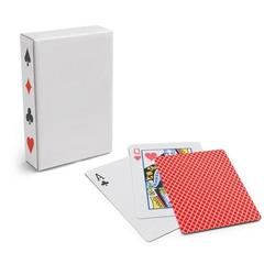 Vue 54 cartes à jouer - Cartes de couleur rouge| Krokrodeal