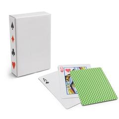 Vue 54 cartes à jouer - Cartes de couleur vert| Krokrodeal