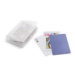 Vue 54 cartes à jouer - Johan de couleur bleu| Krokrodeal