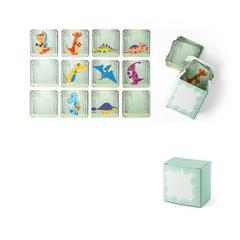 Vue générale Jeu de mémoire avec 20 pièces - Triceratops | Krokrodeal