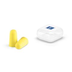 Vue Bouchons pour oreilles - Troye de couleur jaune| Krokrodeal