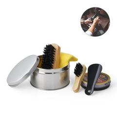 Vue générale Kit de nettoyage de chaussures 6 pièces - Cobb | Krokrodeal