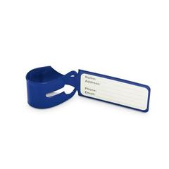 Vue Identifiant de bagage - Sivan de couleur bleu| Krokrodeal