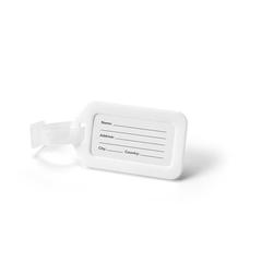 Vue Identifiant de bagage - Findo de couleur blanc| Krokrodeal