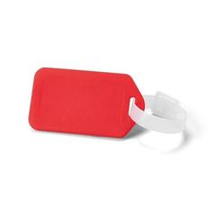 Vue Identifiant de bagage - Findo de couleur rouge| Krokrodeal