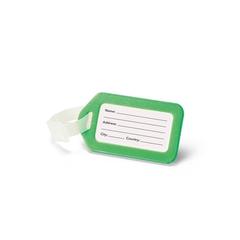 Vue Identifiant de bagage - Findo de couleur vert| Krokrodeal